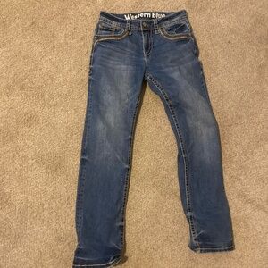 Riding Western Jeans